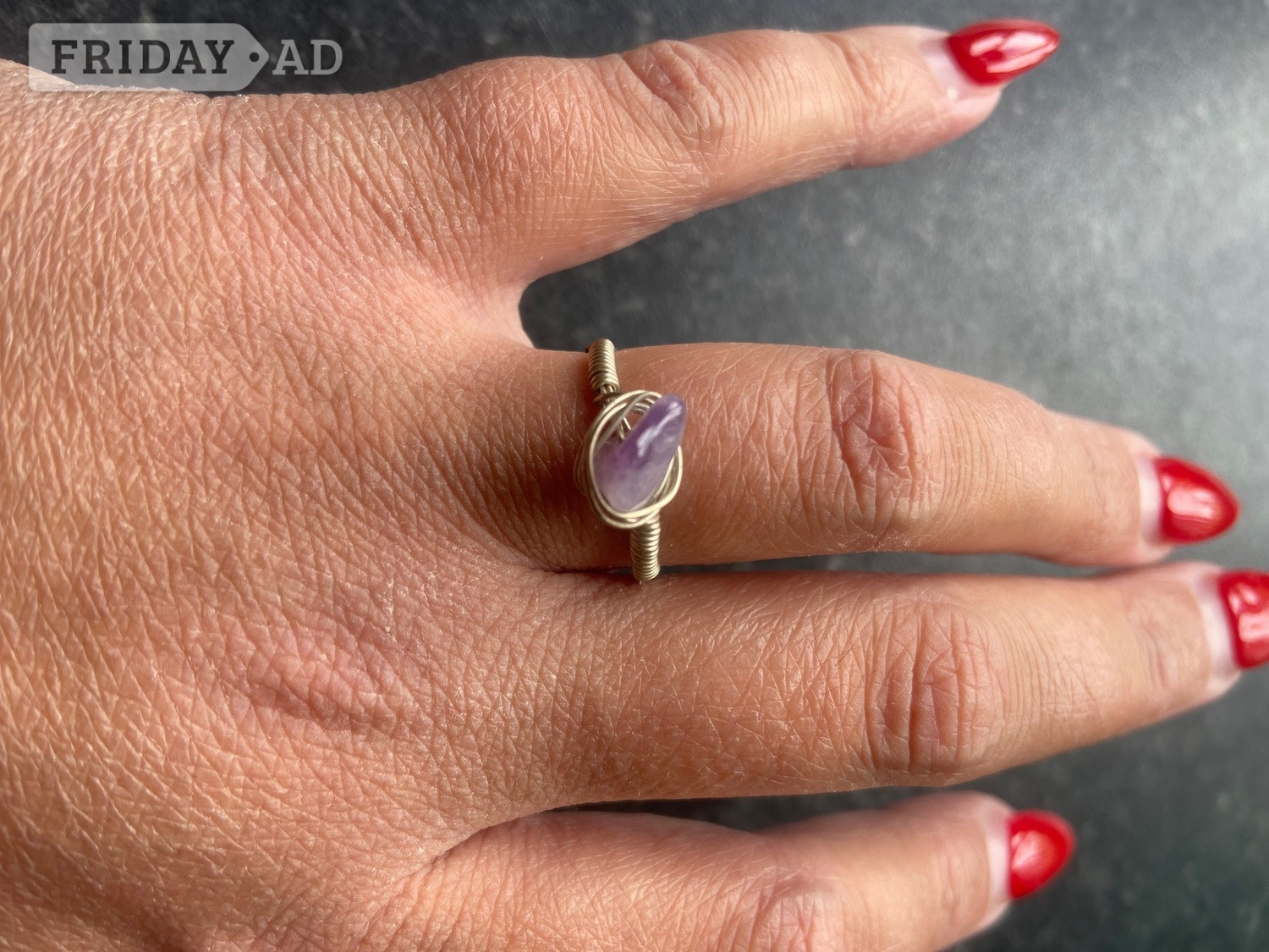 Brighton Amethyst ring new