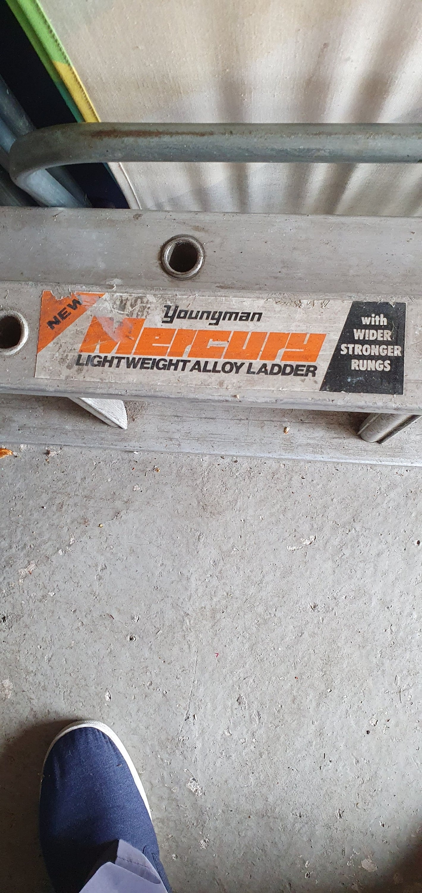 Light weight Alloy ladder with stronger rungs for sale.  - DIY in Sheffield