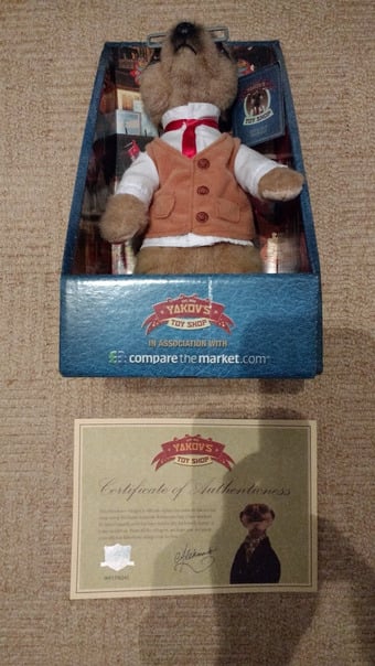 Yakov Meerkat Toy – Brand New In Box