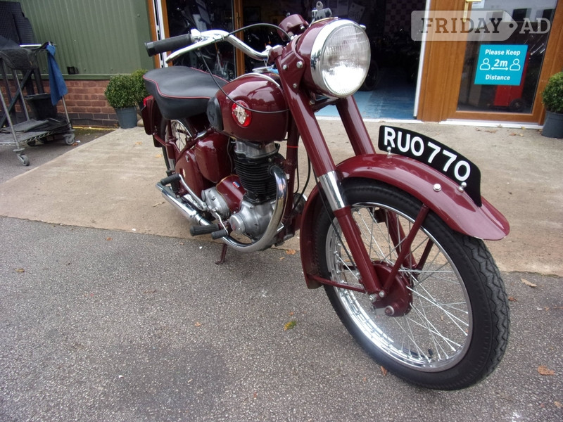 BSA C11 1954 in Rugeley