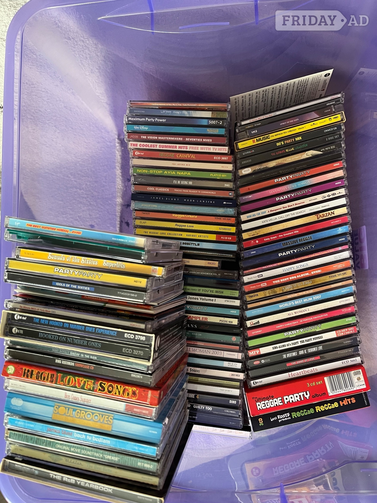 Bundle of assorted CDs  in Crawley