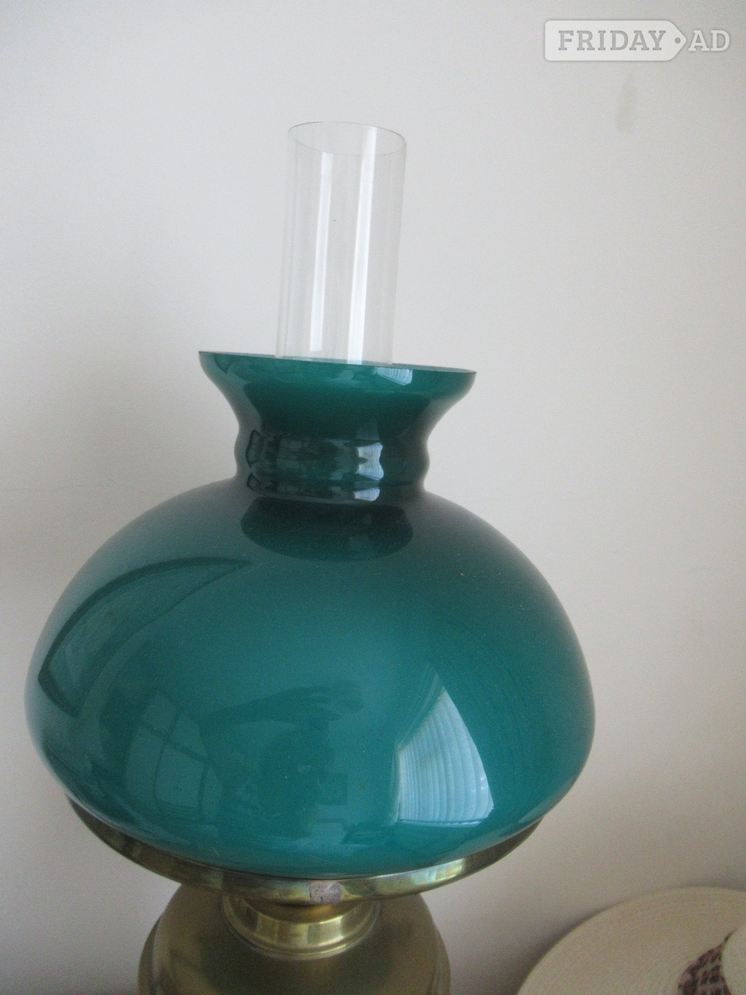 Haywards Heath Replica antique Victorian paraffin lamp.