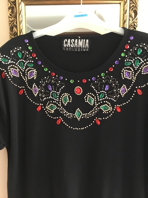 Vintage Casamia embellished T-shirt 