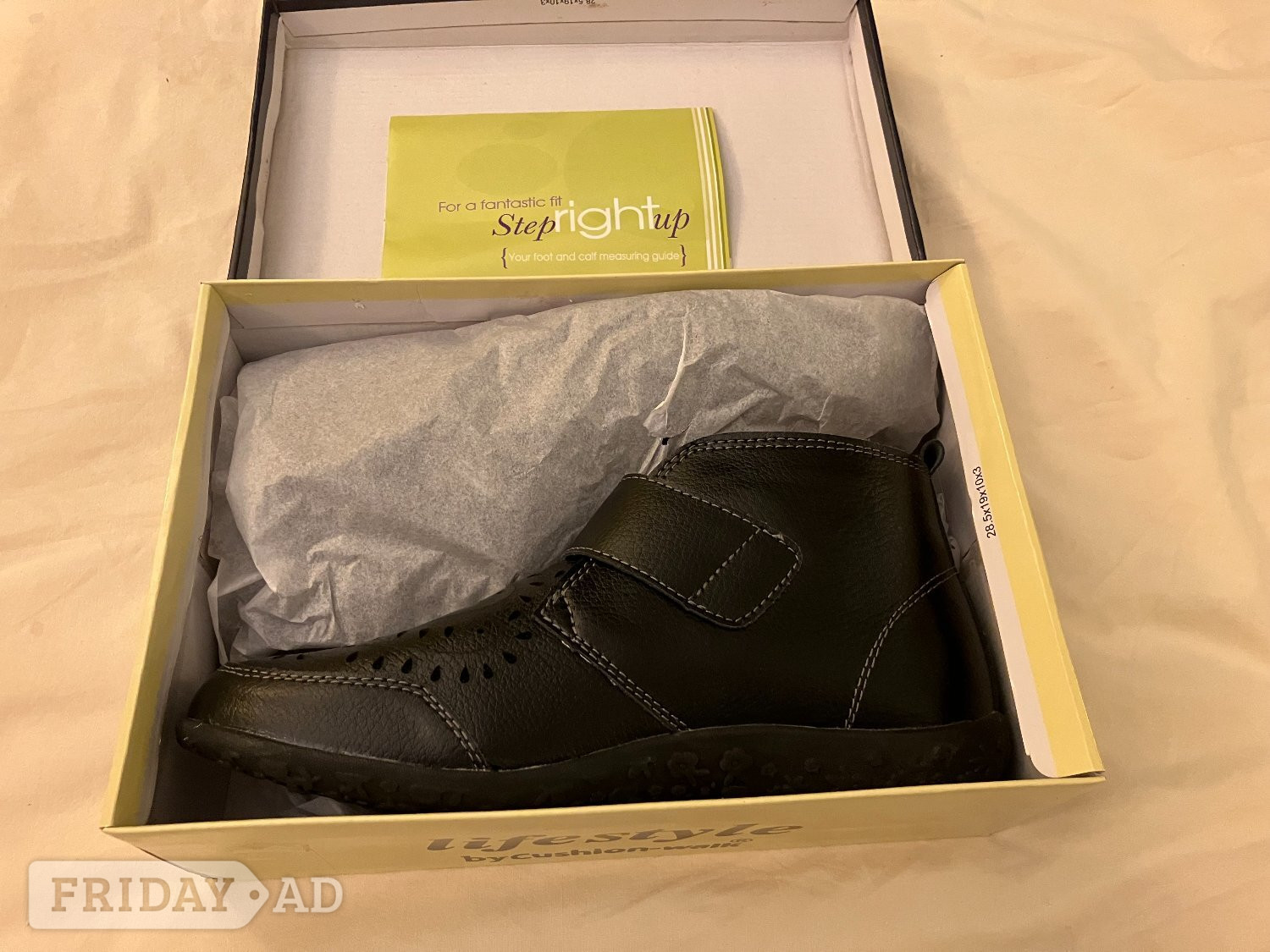 Ladies Black shoes Lifestyle By Cushion Walk - Clothing, Footwear & Accessories in Portsmouth