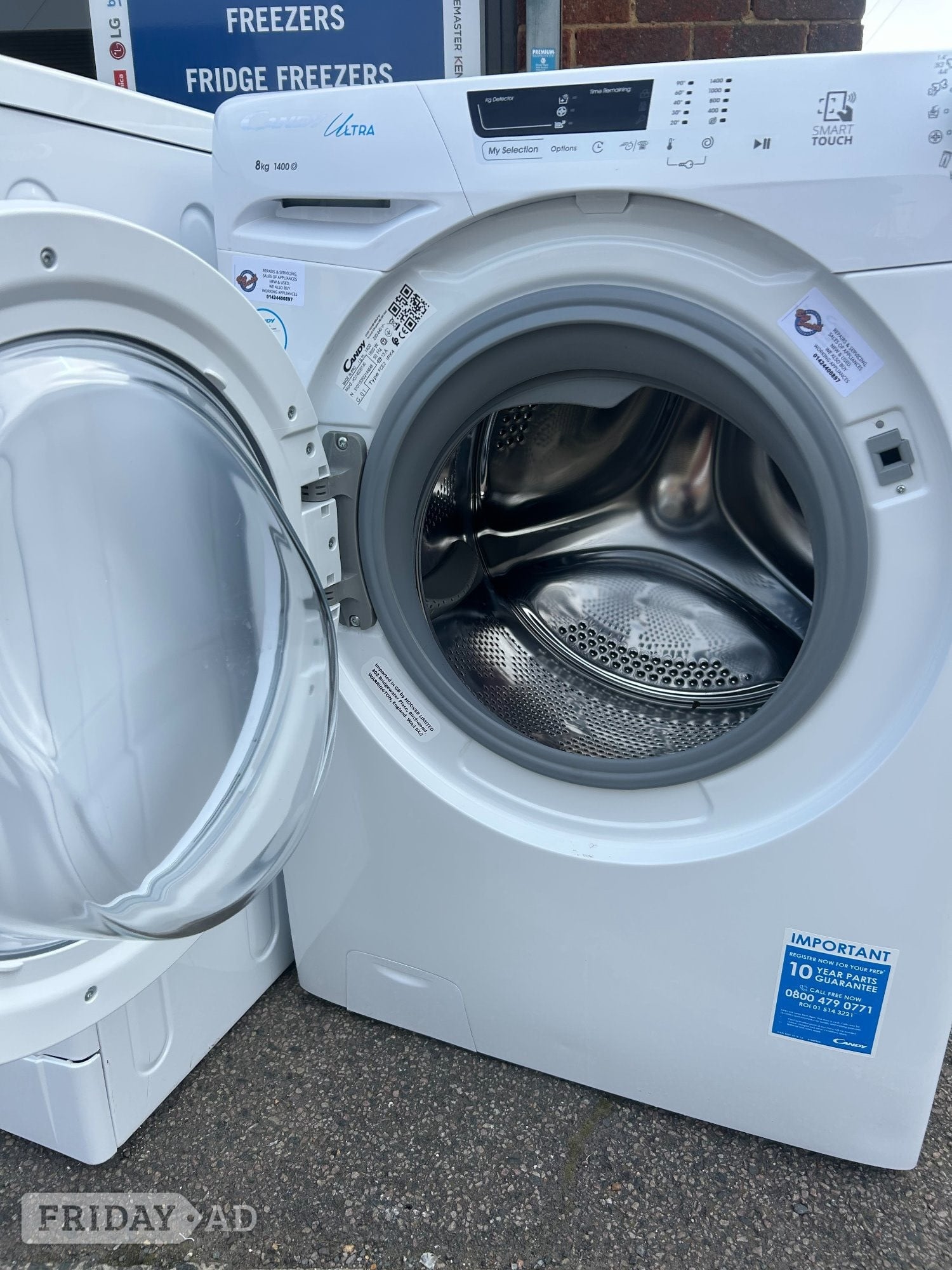 CANDY 8KG WASHING MACHINE