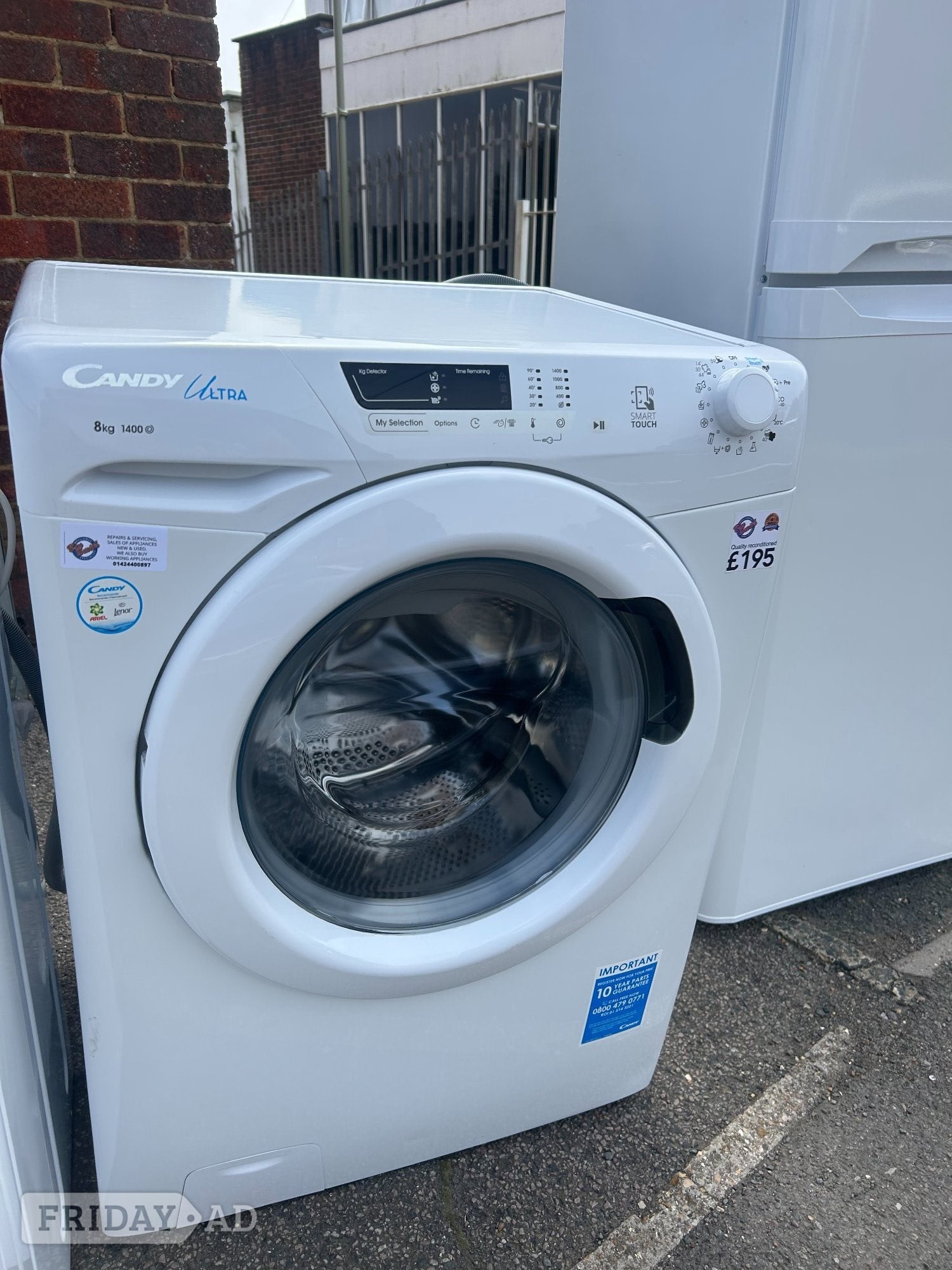 St. Leonards-On-Sea CANDY 8KG WASHING MACHINE