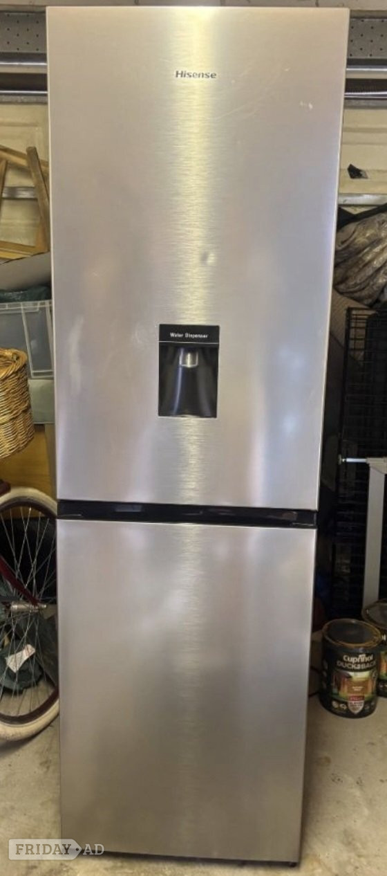 Hisense Freestanding No Frost Fridge Freezer with Water Dispenser - Home Appliances in Stockton-On-Tees
