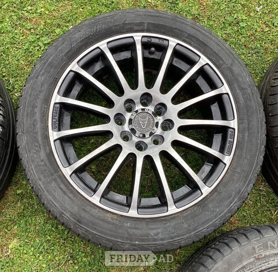 Bridgestone Wolfrace Alloy Wheels - Parts & Accessories