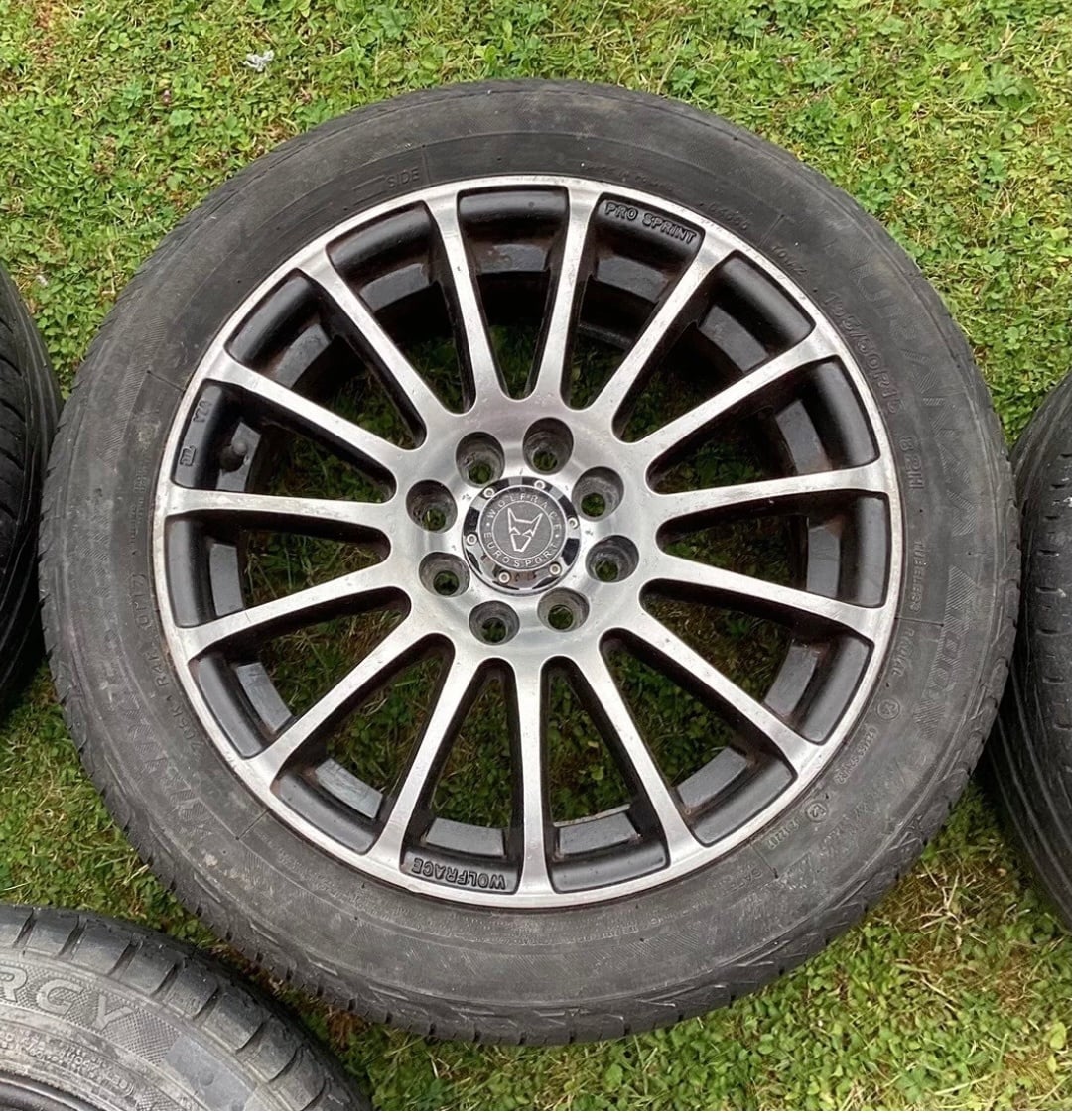 Bridgestone Wolfrace Alloy Wheels - Parts & Accessories in Burgess Hill