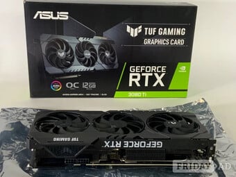 Asus TUF OC Nvidia GeForce RTX 3080 Ti 12 GB GDDR6 PCIE 4 GPU-Fas