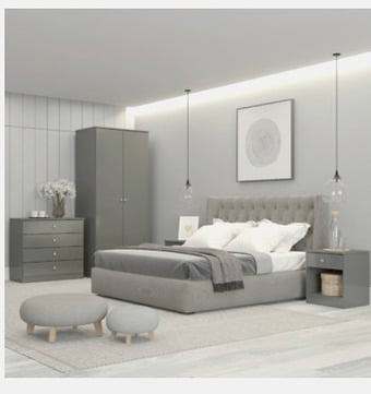  DENVER TRIO SET - GREY GLOSS 