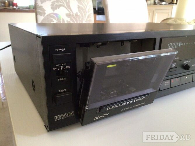 Denon DR-M 33 cassette deck.