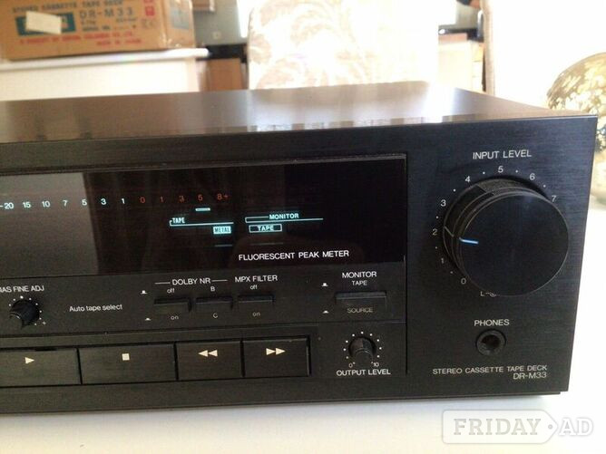 Denon DR-M 33 cassette deck. - Tv, Audio & Cameras