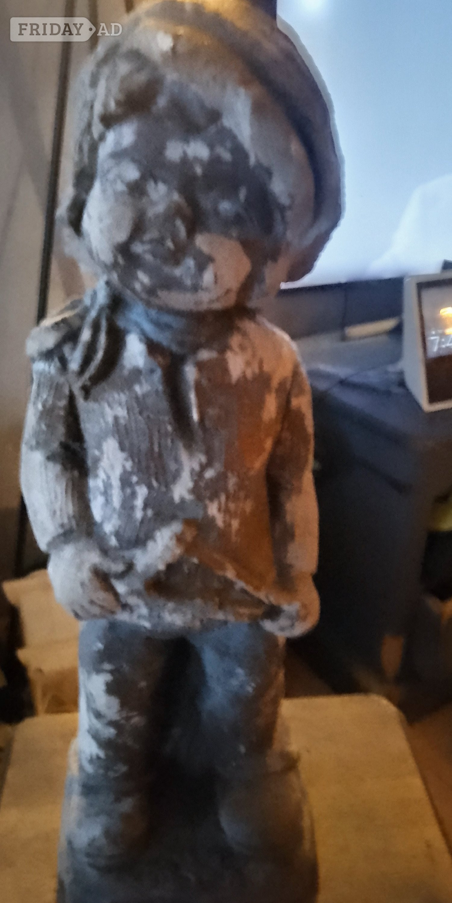 Rare 2ww  statue,blue boy secret 10 mile marker. Isle Sheppyy1941