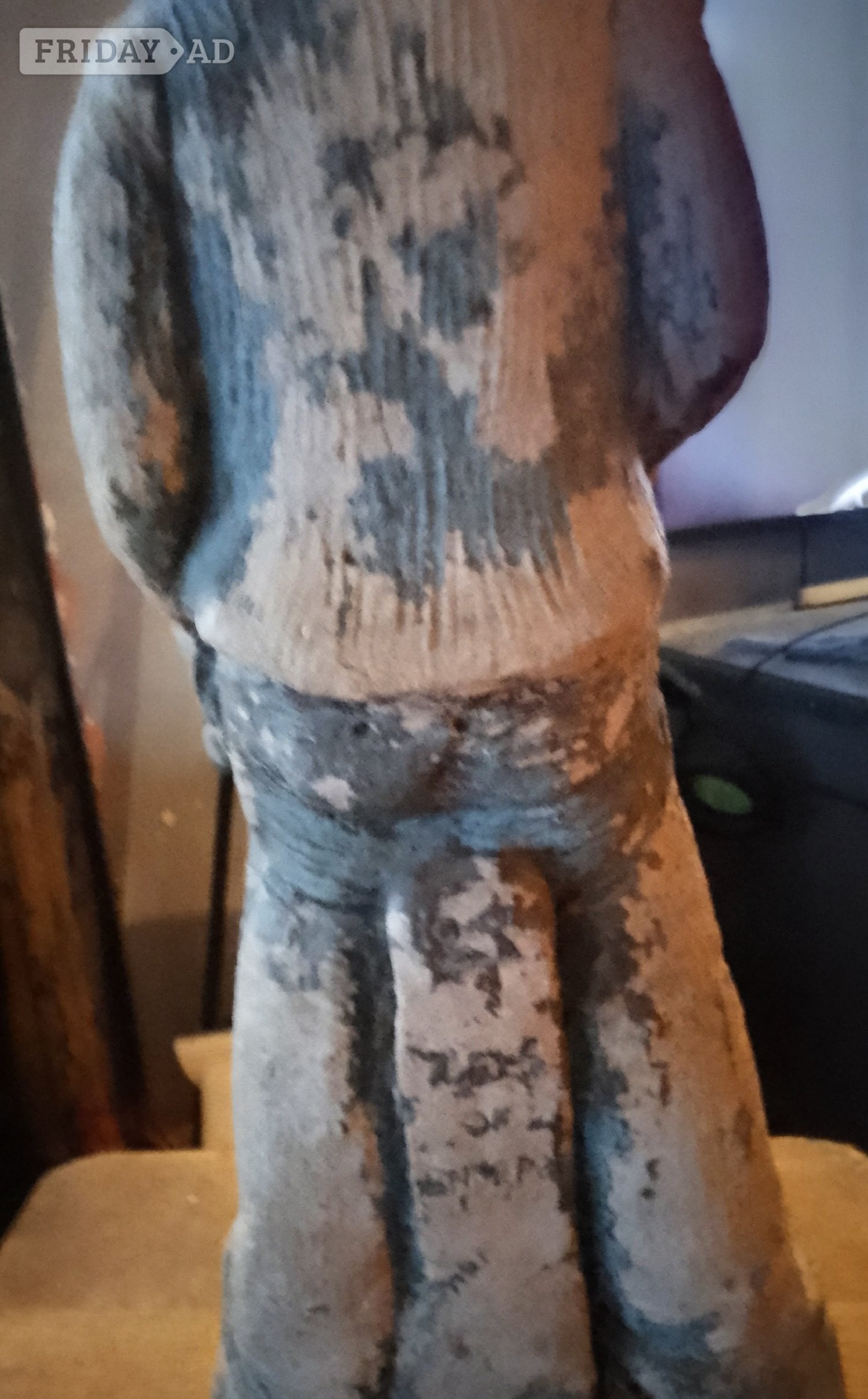 Folkestone Rare 2ww  statue,blue boy secret 10 mile marker. Isle Sheppyy1941