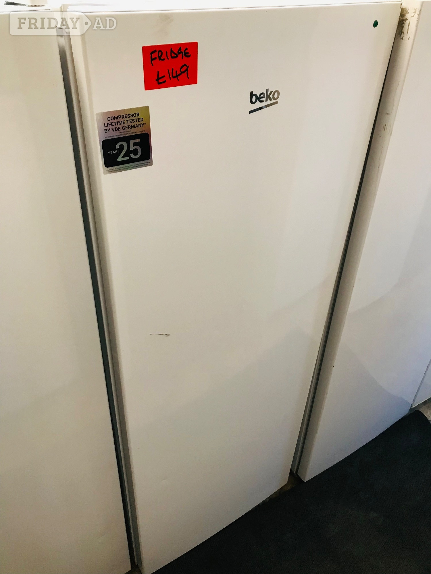 BEKO tall free standing fridge  in Buckingham