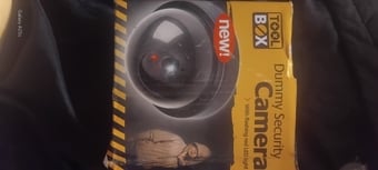 NEW Dummy CCTV Camera with red LED flashing light*