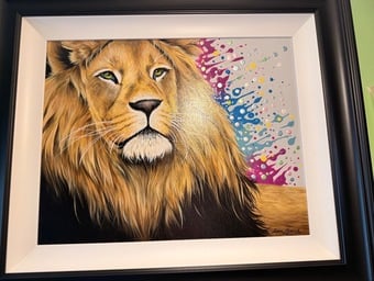 Into The Wild Sophie Kilpatrick signed painting 