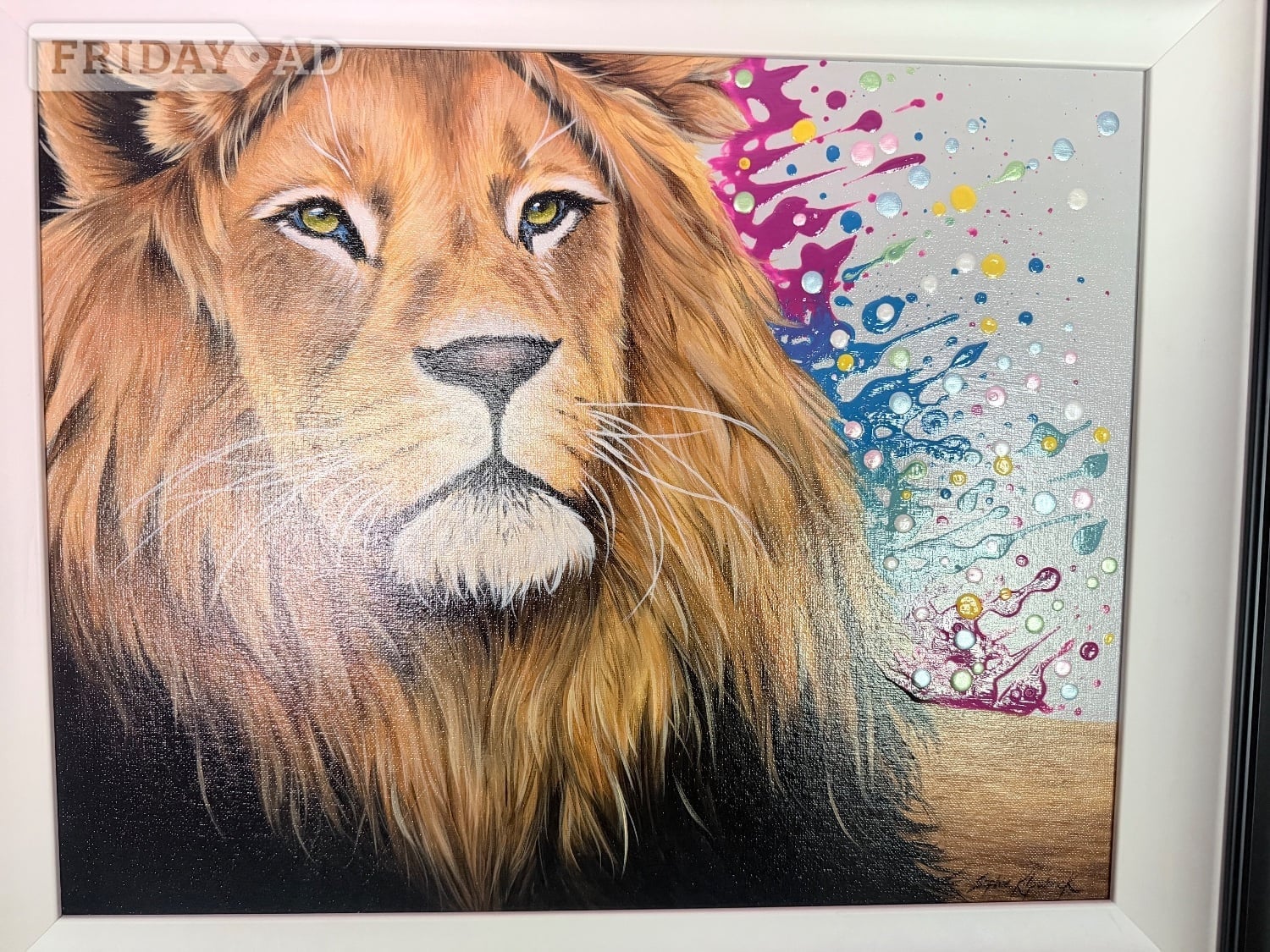 Into The Wild Sophie Kilpatrick signed painting 