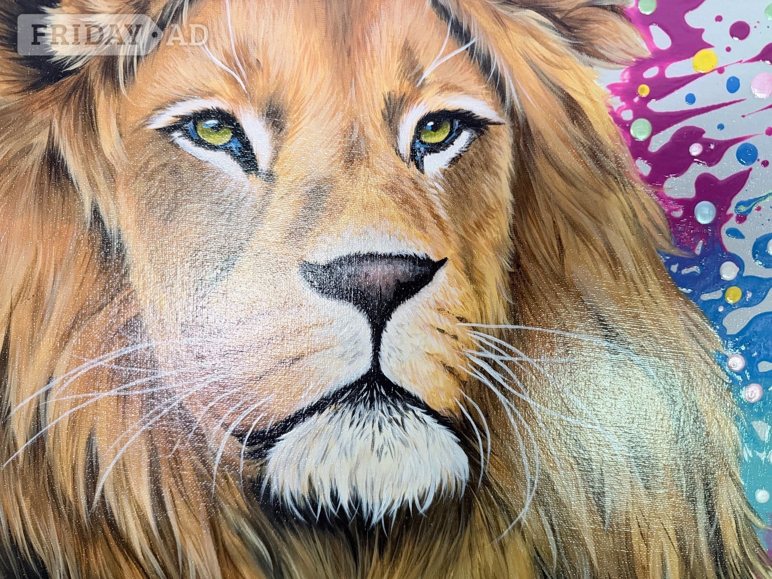 Worthing Into The Wild Sophie Kilpatrick signed painting 