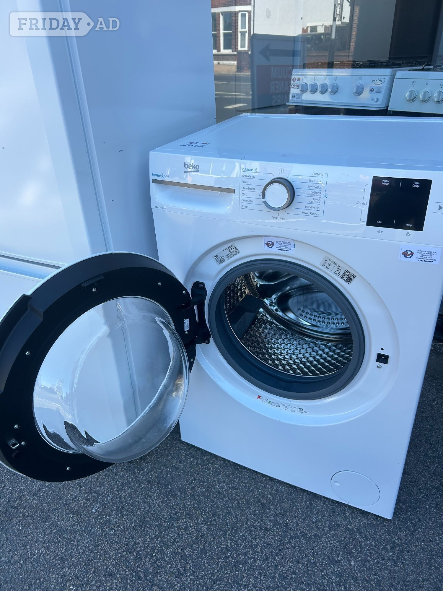 BEKO 8KG WASHING MACHINE