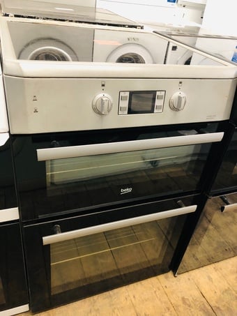 Beko 60cm Wide induction cooker with double oven & dual grill.
