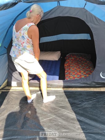 A Eurohike Shadow 350 Nightfall tent