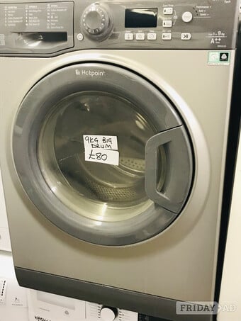 HOTPOINT SMART TECH BIG SIZE DRUM WASHING MACHINE 