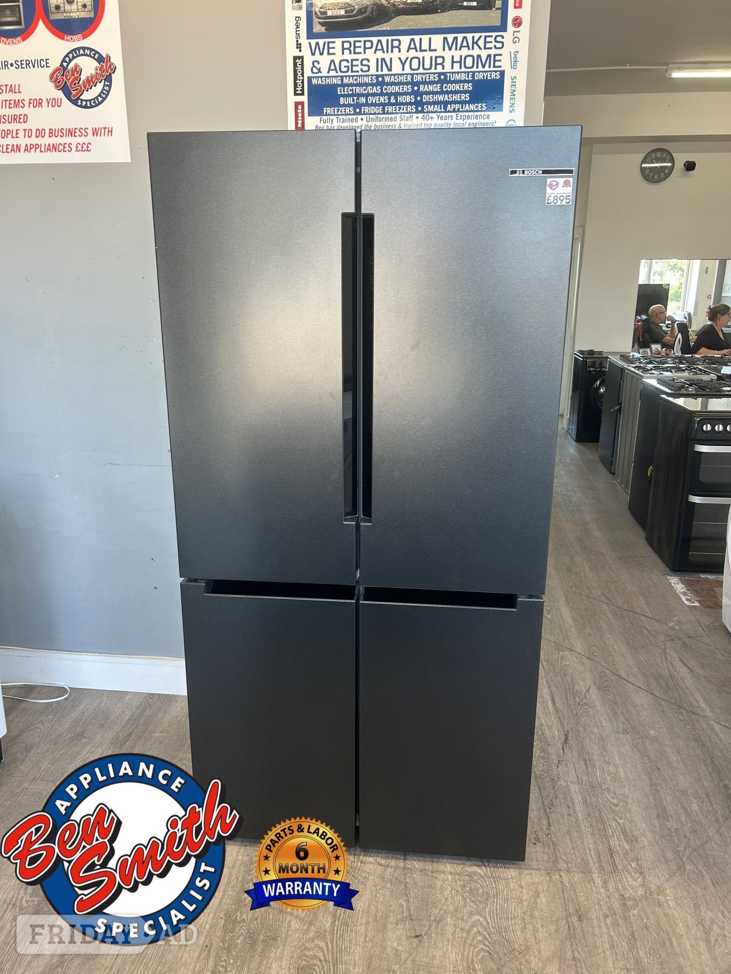 BOSCH MULTI DOOR AMERICAN FRIDGE FREEZER in St. Leonards-On-Sea