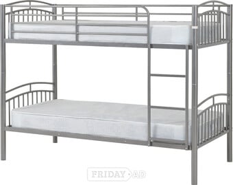 VENTURA METAL SILVER BUNK ONLY