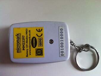 Micromark MM23297 Remote Keyfob.