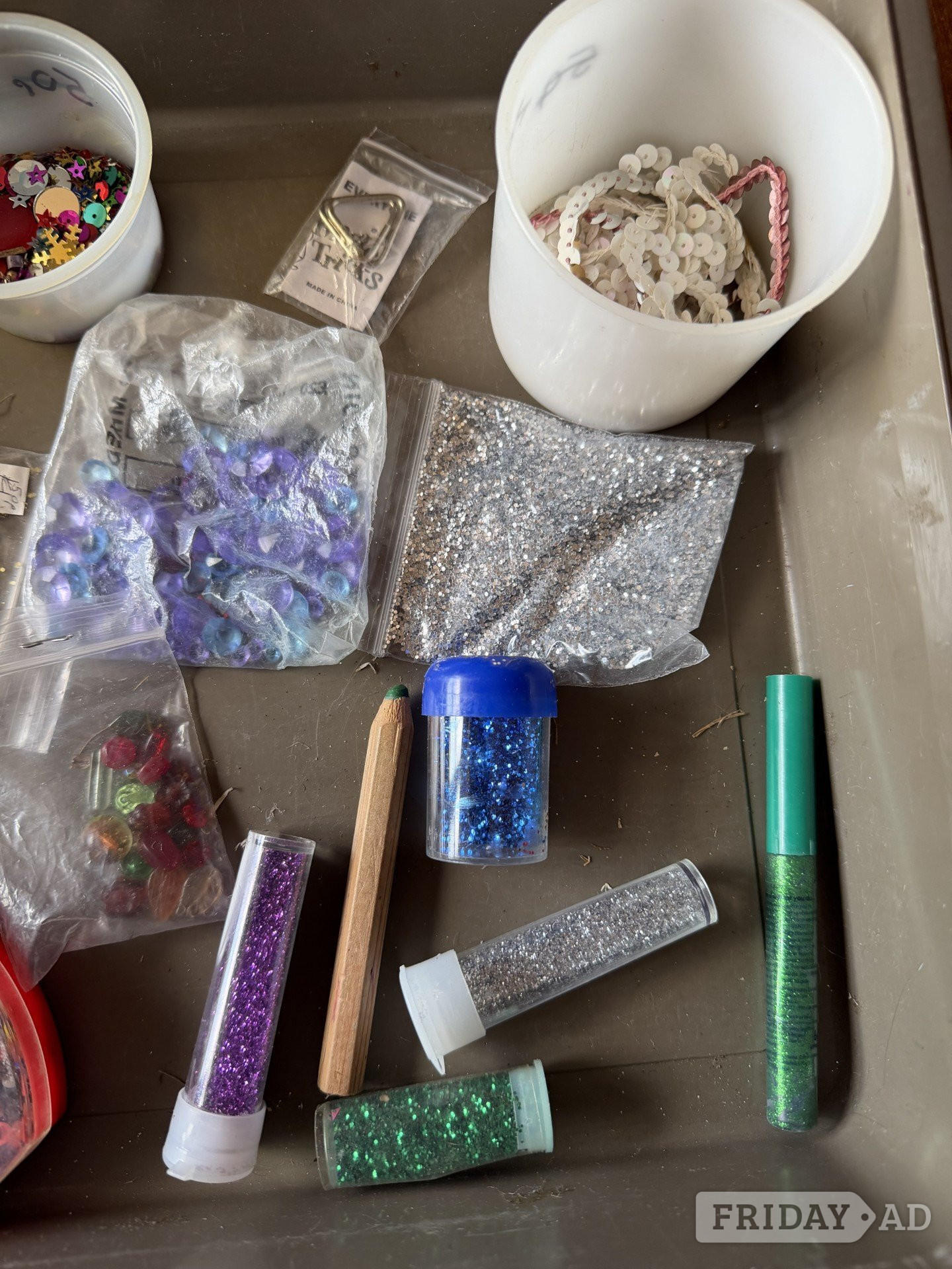 Worthing Various Craft materials 10p each