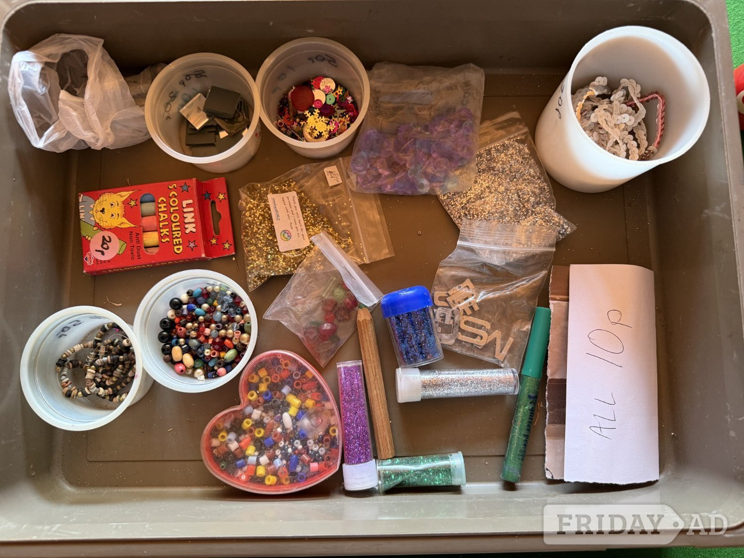 Various Craft materials 10p each - Hobbies & Leisure in Worthing