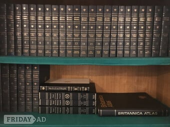 Leather Bound Encyclopaedias  - Decorative
