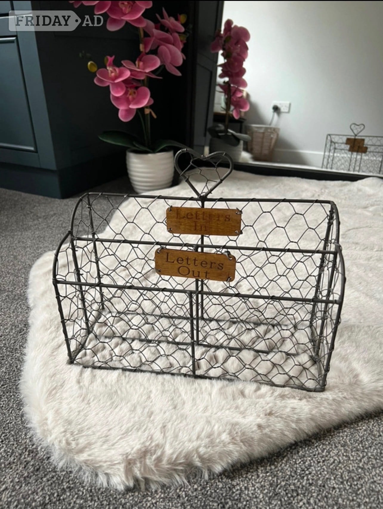 Metal Letter Organiser  in Heathfield