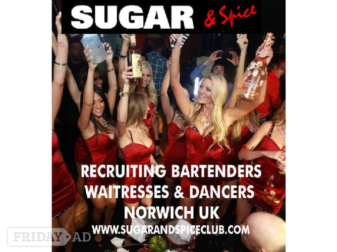 bartenders/waitresses/dancers to work in American style club