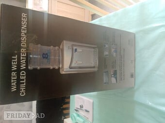 Water well chilled water dispenser .2.5 litre bottle .1 litre cap