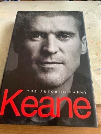 The Roy Keane Autobiography in Hardback