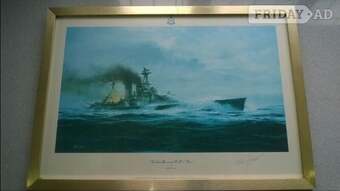 HMS Hood battlecruiser.