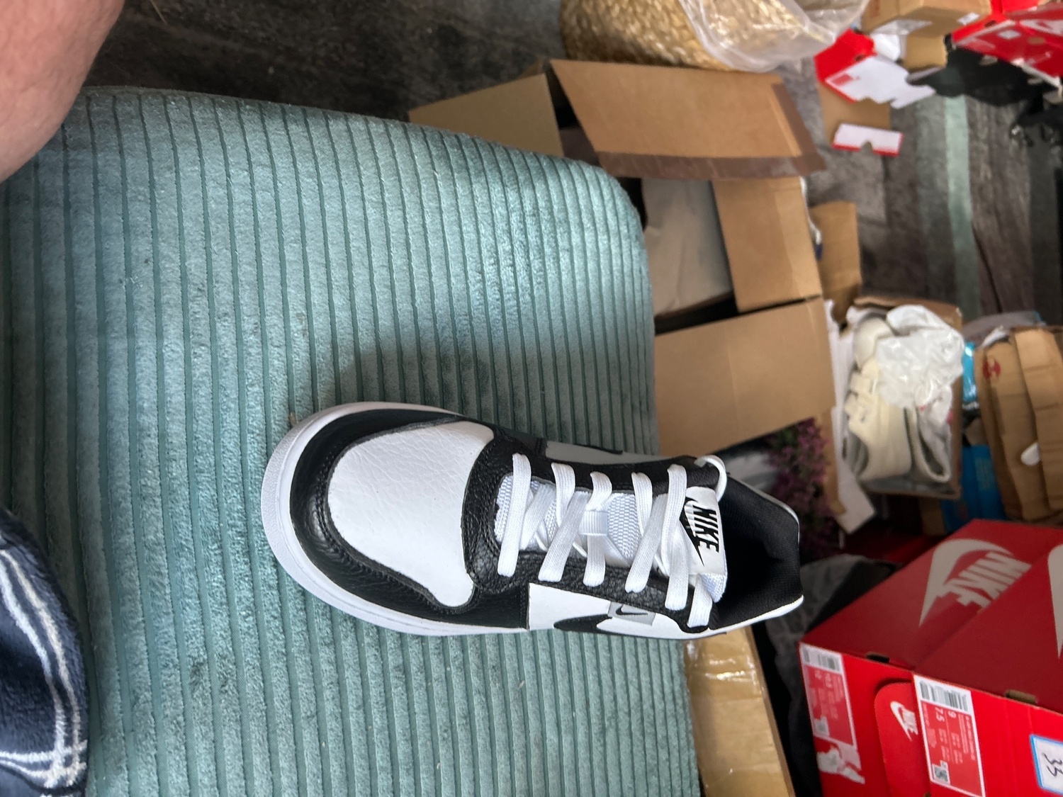 Eastbourne Nike trainers all sizes in boxes with QR code