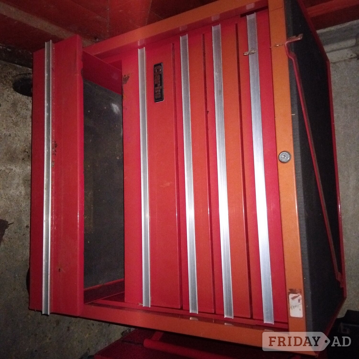 ROLLER CABINET 'CLARKE' VINTAGE LOCKING, PLUS MANY VINTAGE ITEMS  - DIY in Fareham