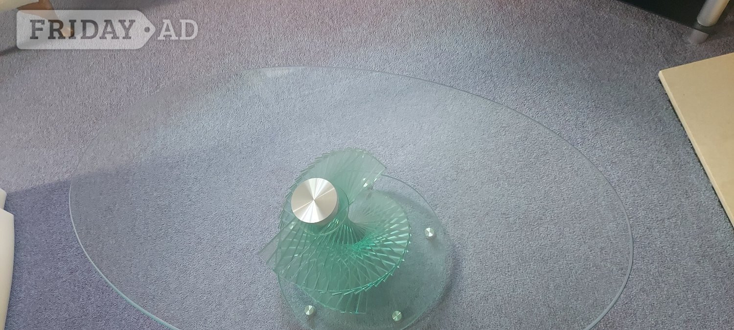 Contemporary Glass Coffee Table