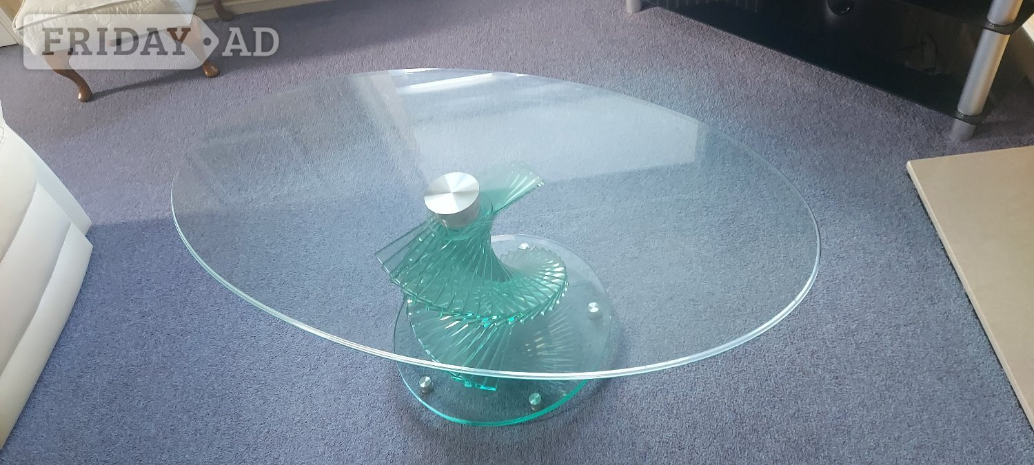 Contemporary Glass Coffee Table - Furniture in Robertsbridge