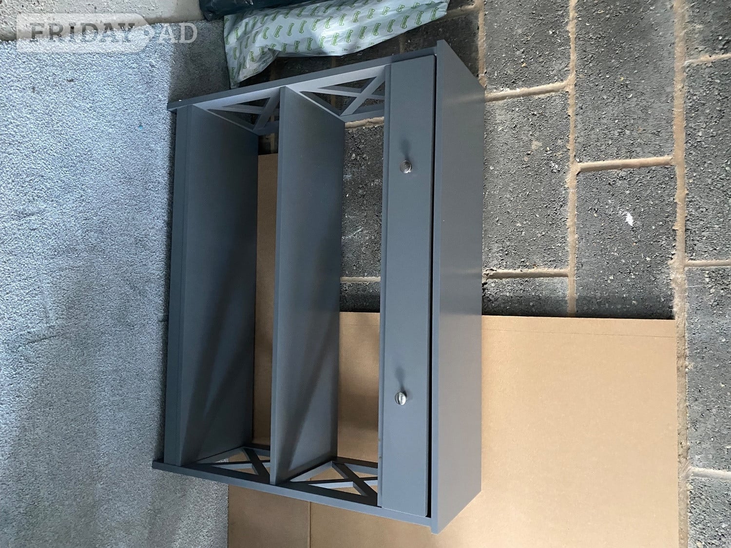 Grey console table in Polegate