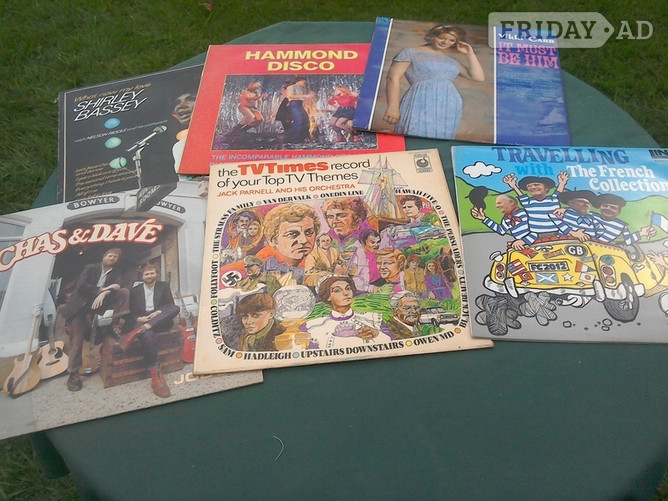 Mayfield LPs, pop, western, classical. 