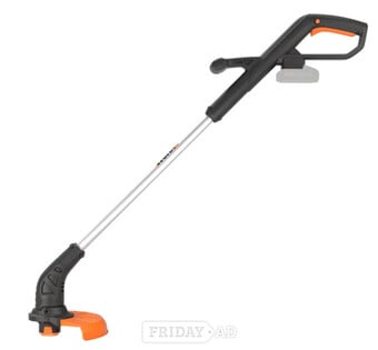 Worx Strimmer WG157E, with 1 battery, & 2 line spools - refurbed