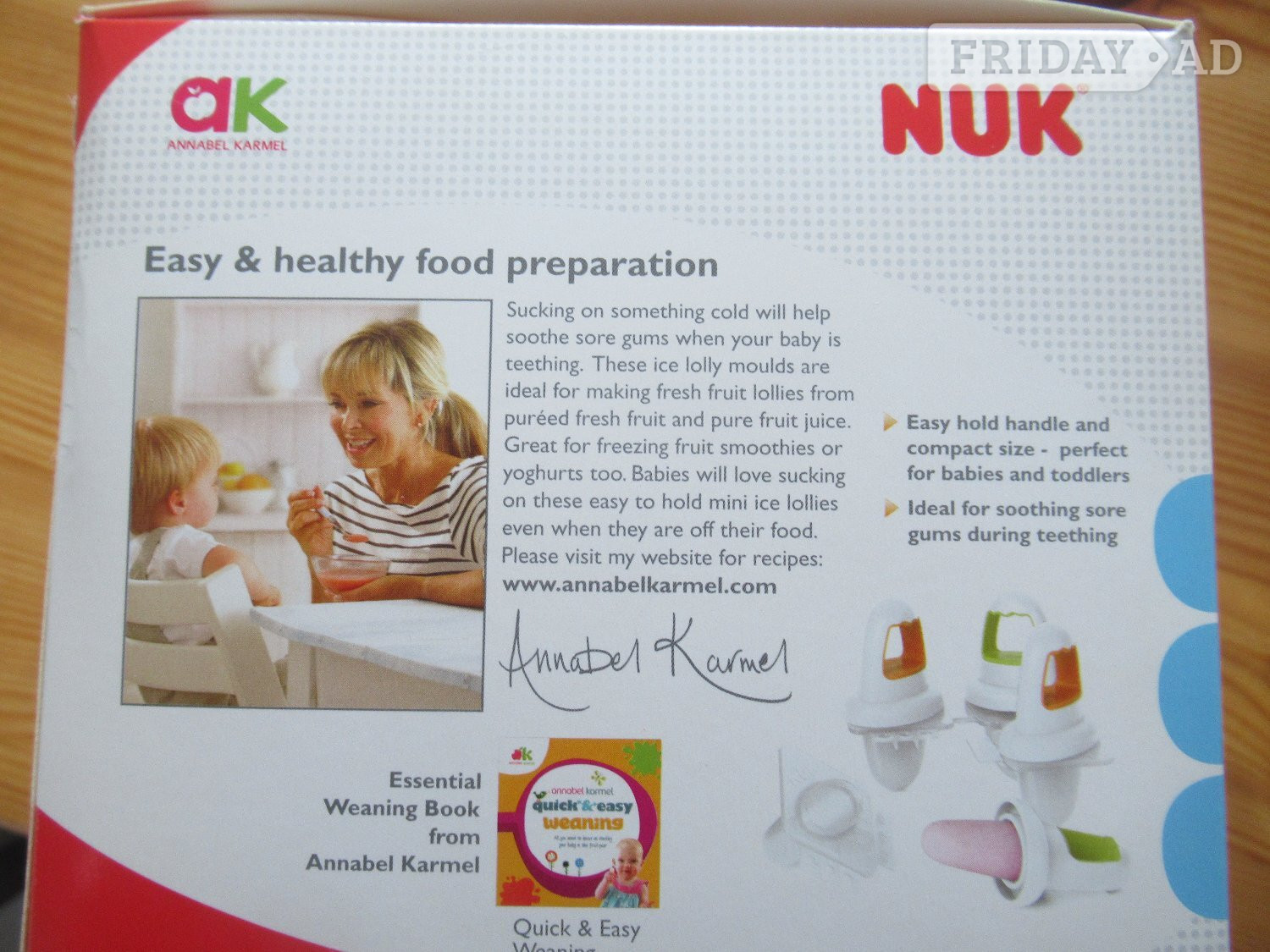 Haywards Heath NUK Mini Lolly Set