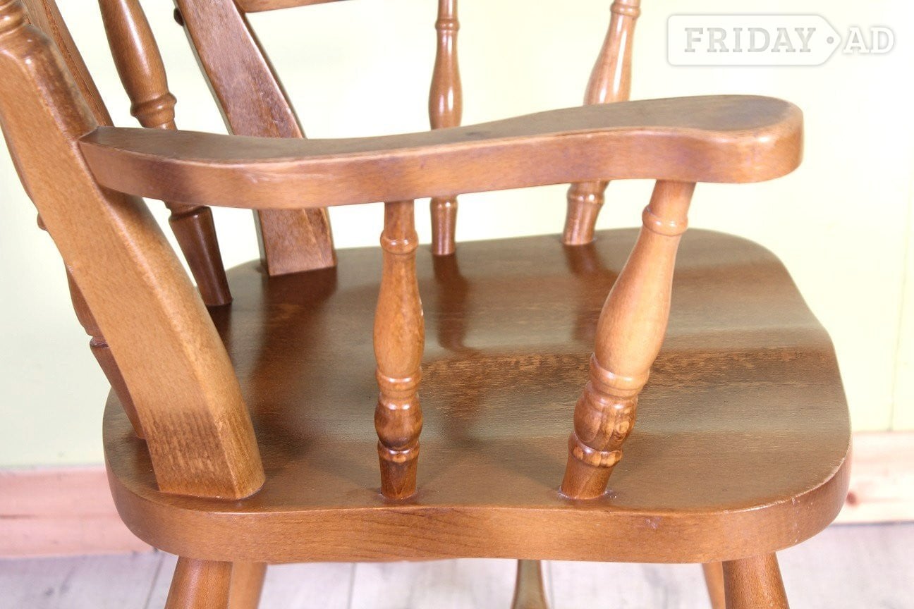 Hailsham 2 Second-Hand Fiddle Back Farmhouse Carver Chairs