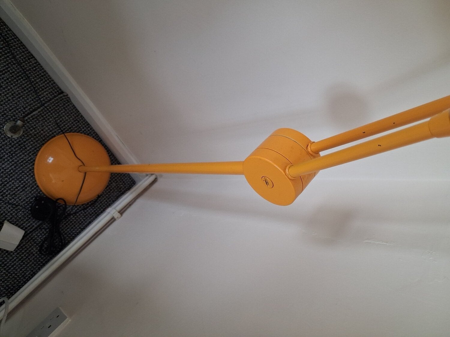  Yellow retro standing light - Lighting