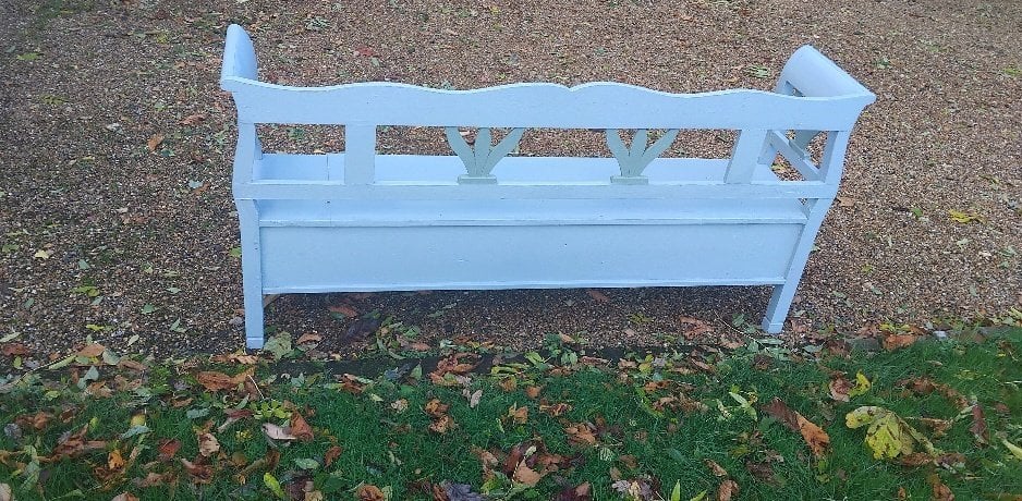 Tunbridge Wells Long Wooden Garden Bench With Storage